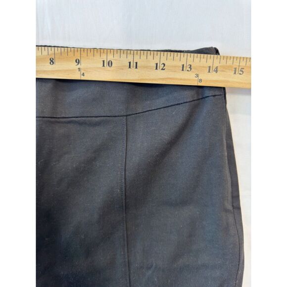 Hill House The Claire Stretch Preppy Academia Casual Black Pant NWT Small - Picture 7 of 8